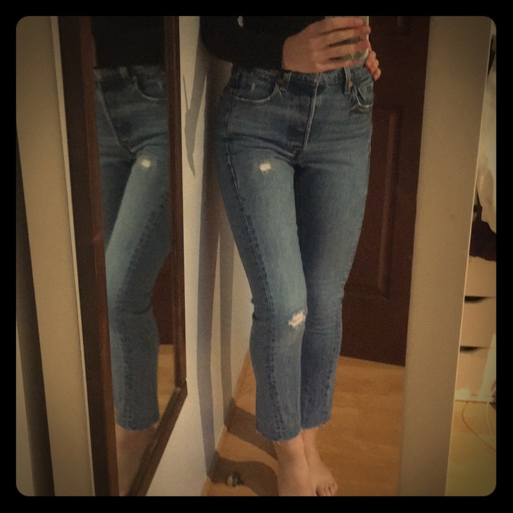 Altered Levi's 501 Skinny